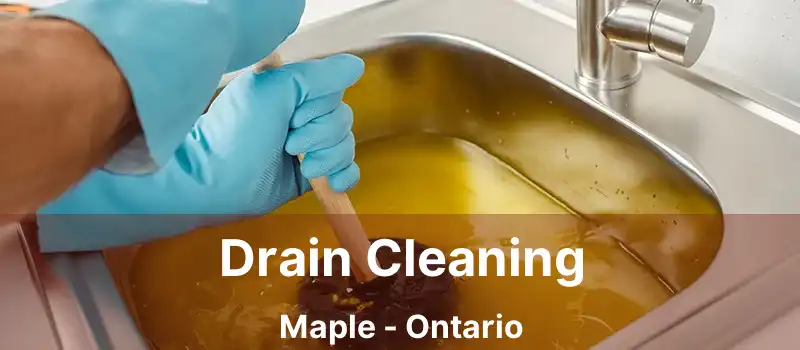Drain Cleaning Maple - Ontario