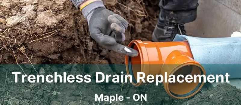 Trenchless Drain Replacement Maple - ON